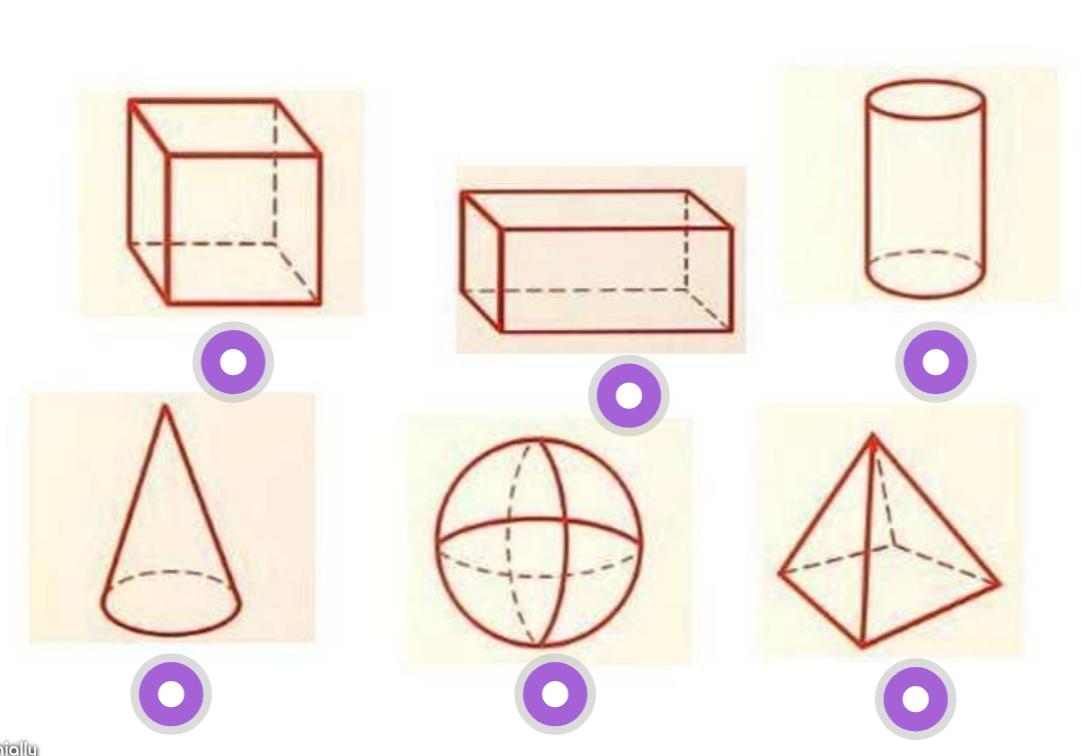 Интерактивный плакат "Объёмные геометрические фигуры"
